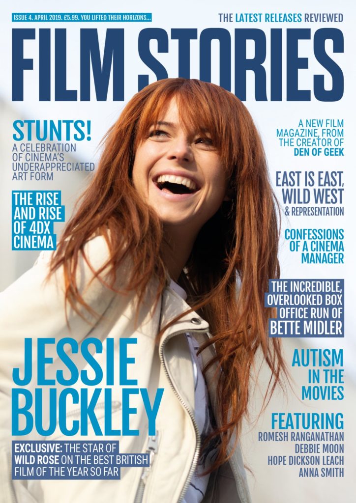 FILM STORIES (UK) magazine cover Issue 4  April 2019
