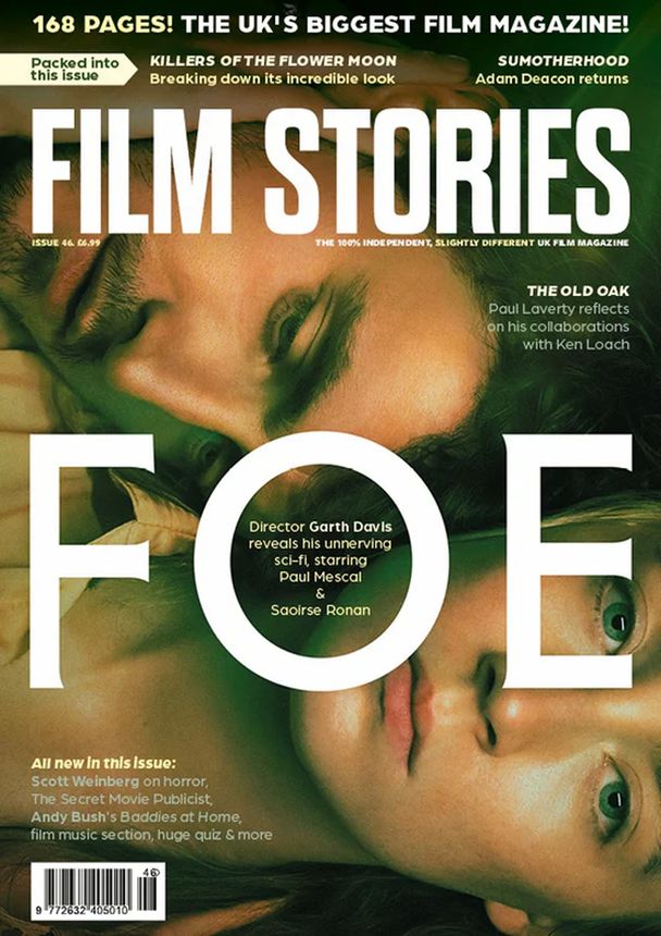 FILM STORIES (UK) magazine side cover Issue 46   2023