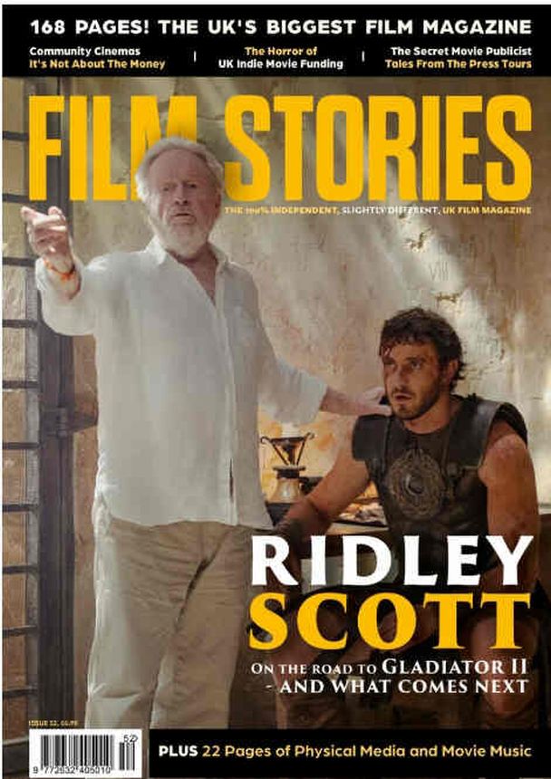 FILM STORIES (UK) magazine side cover Issue 52   2024
