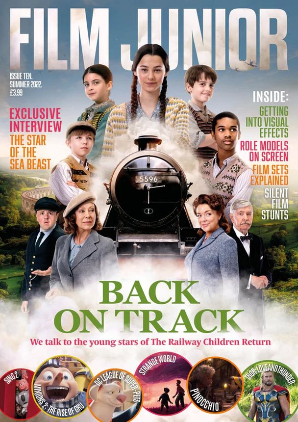 FILM STORIES JUNIOR magazine side cover Issue 10 Summer 2022