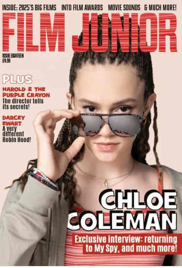 FILM STORIES JUNIOR magazine side cover Issue 18 Autumn 2024
