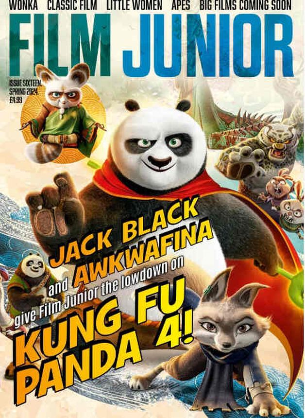 FILM STORIES JUNIOR magazine side cover Issue 16 Spring 2024