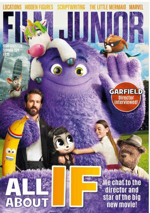 FILM STORIES JUNIOR magazine side cover Issue 17 Summer 2024