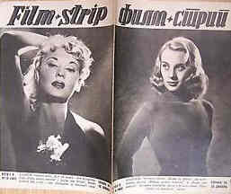 FILM STRIP magazine side cover Issue 5  1953
