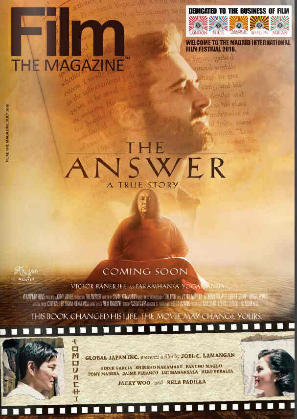 FILM THE MAGAZINE magazine side cover Issue 7 July 2016