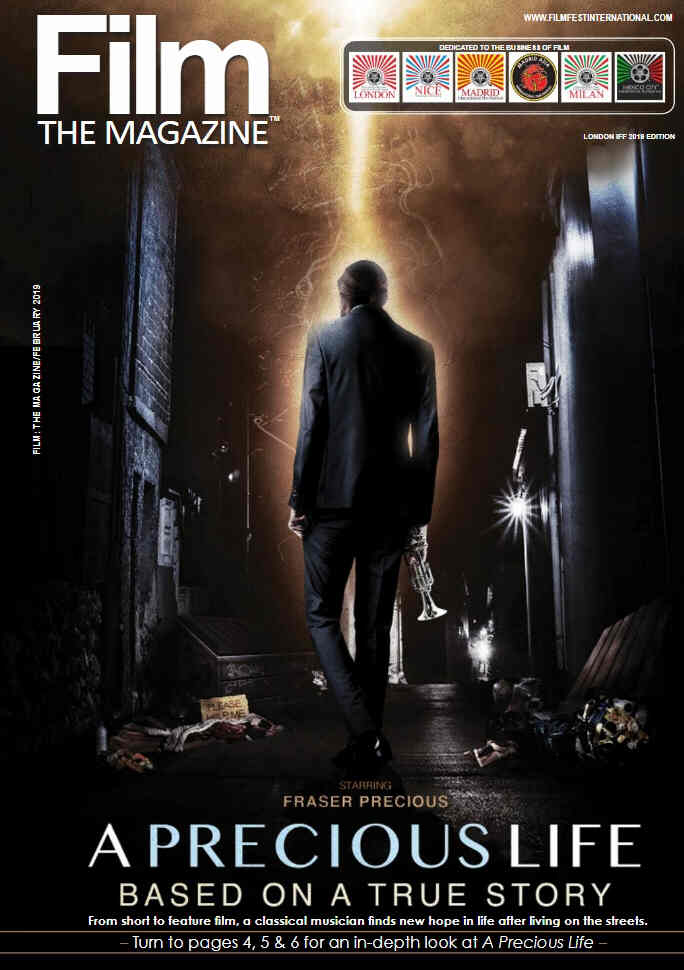FILM THE MAGAZINE magazine side cover Issue 20  February 2019