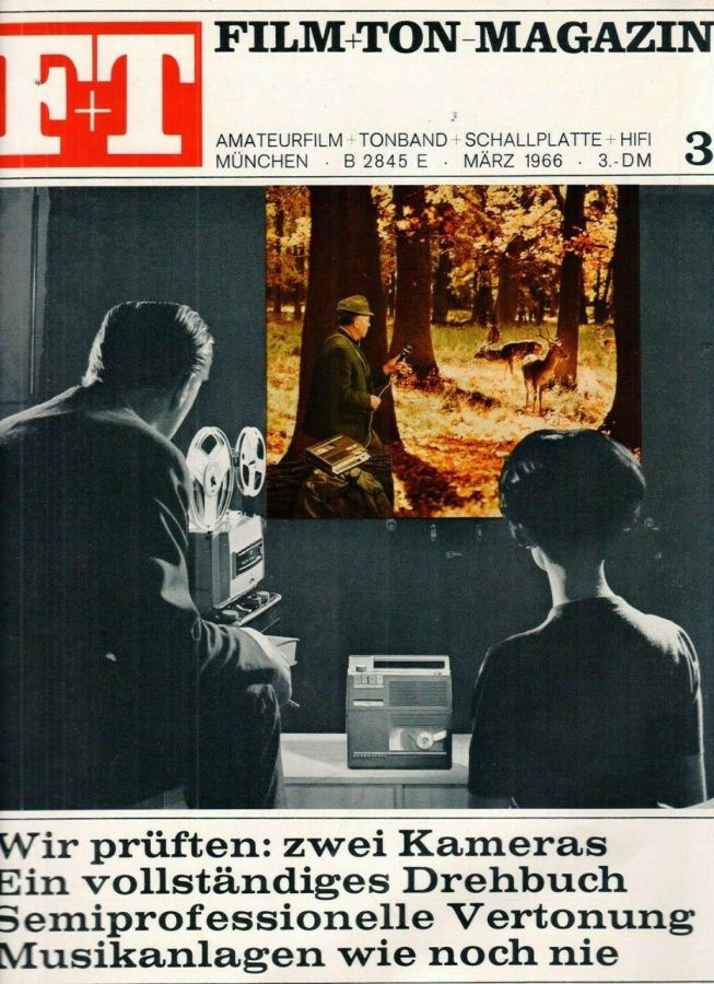 FILM UND TON-MAGAZIN magazine side cover  March 1966