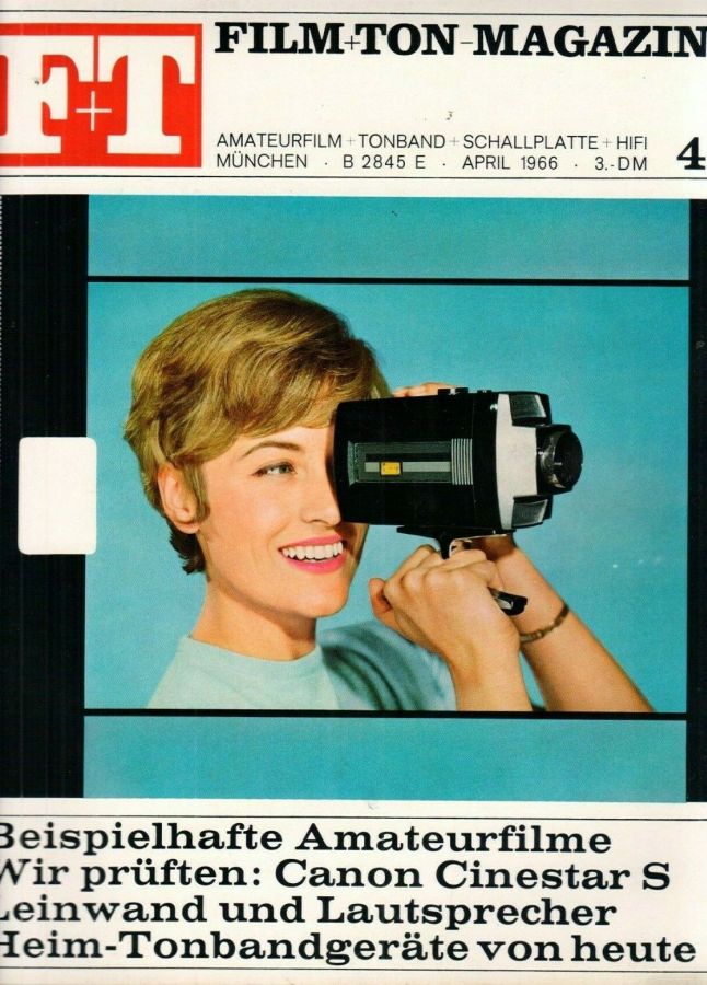 FILM UND TON-MAGAZIN magazine side cover  April 1966