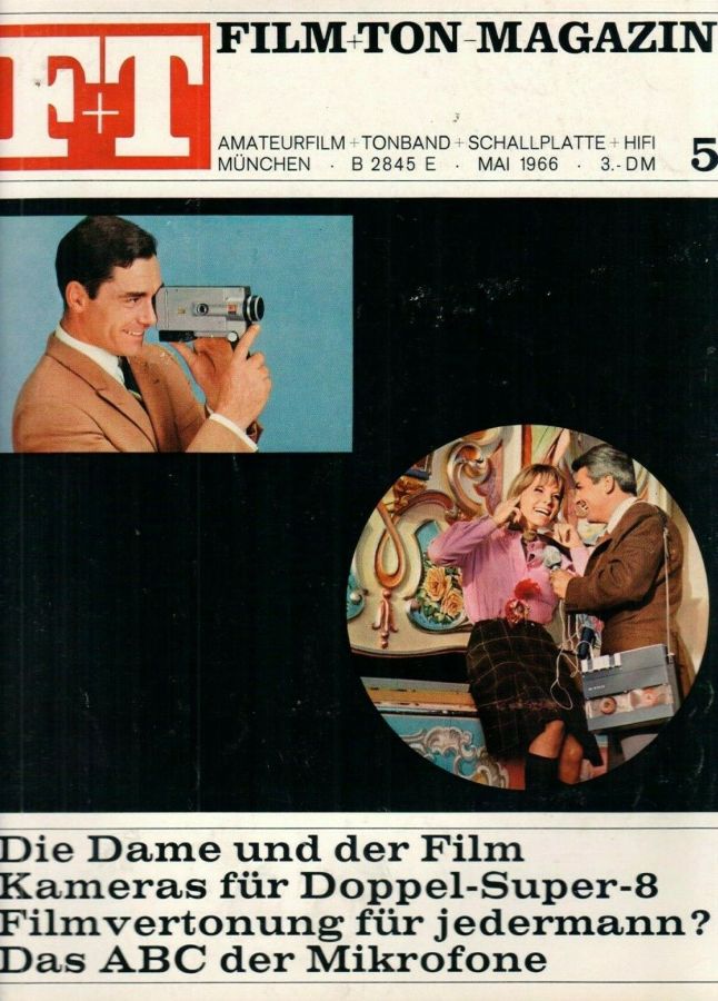 FILM UND TON-MAGAZIN magazine side cover  May 1966