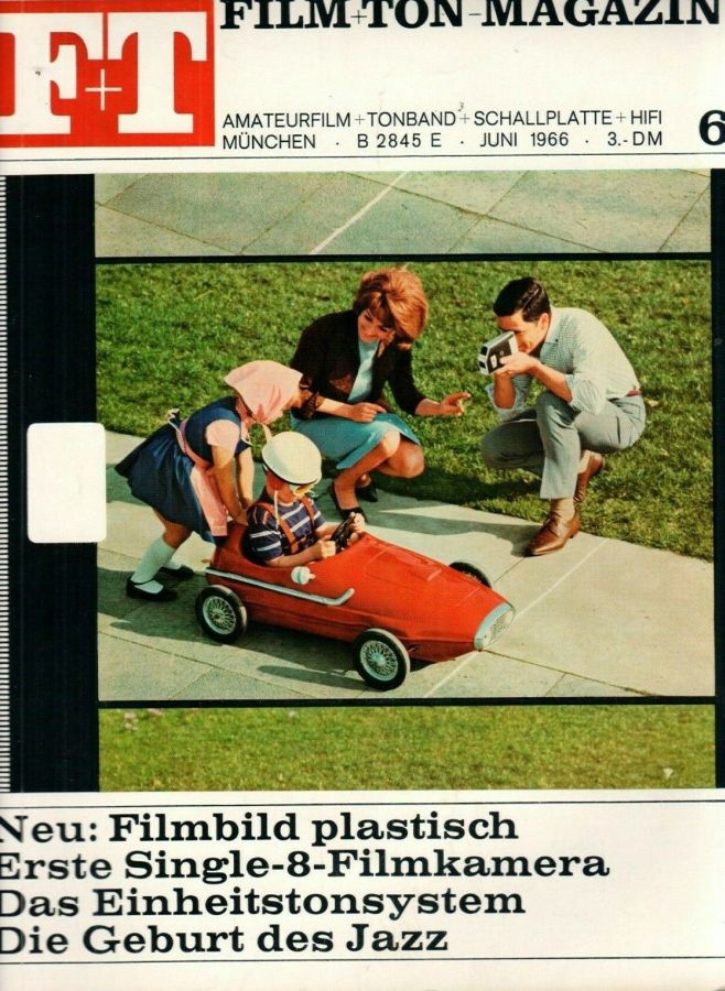 FILM UND TON-MAGAZIN magazine side cover  June 1966
