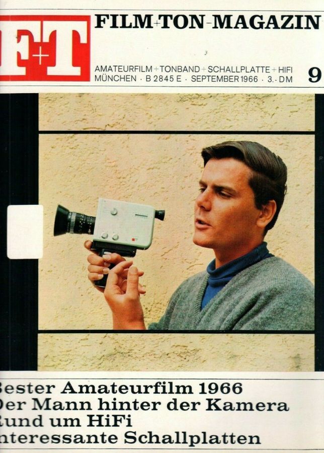 FILM UND TON-MAGAZIN magazine side cover  September 1966