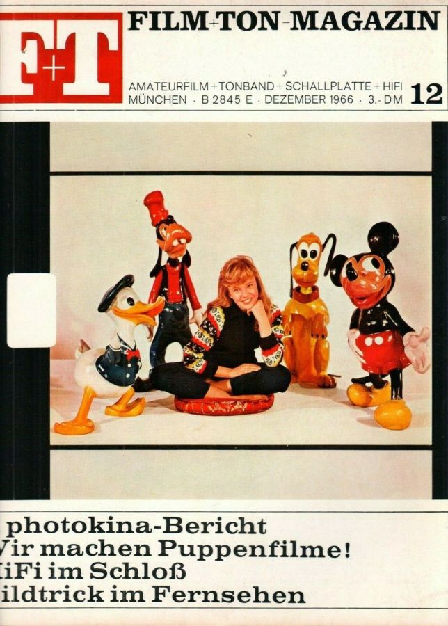 FILM UND TON-MAGAZIN magazine side cover  December 1966