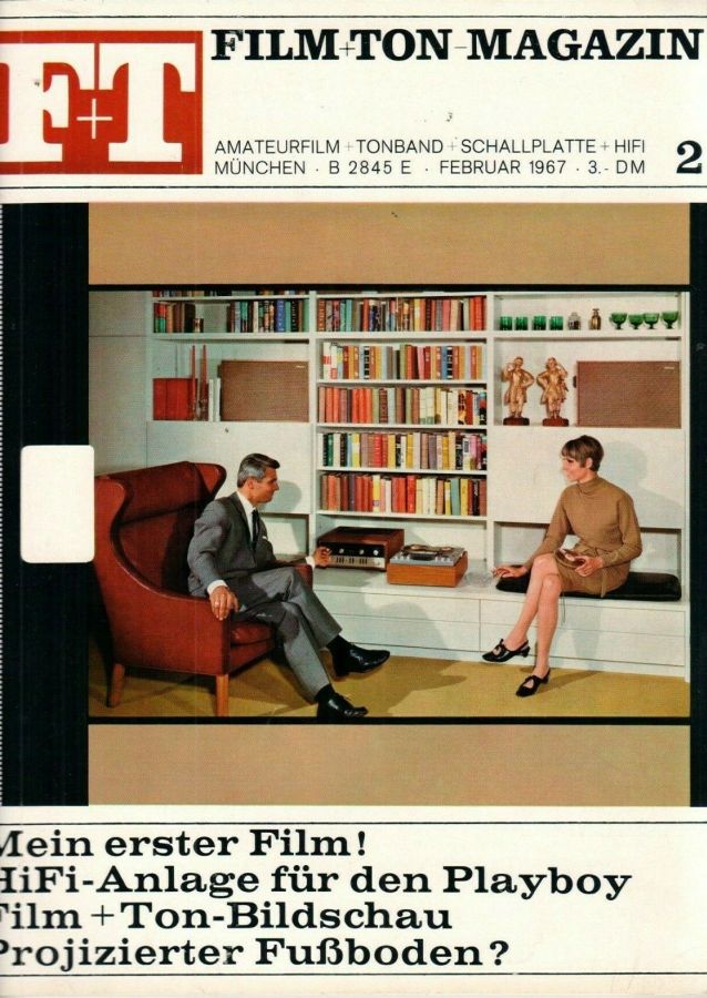 FILM UND TON-MAGAZIN magazine side cover  February 1967