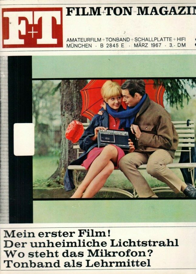 FILM UND TON-MAGAZIN magazine side cover  March 1967