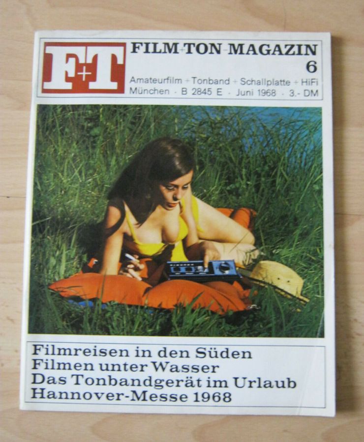 FILM UND TON-MAGAZIN magazine side cover  June 1968
