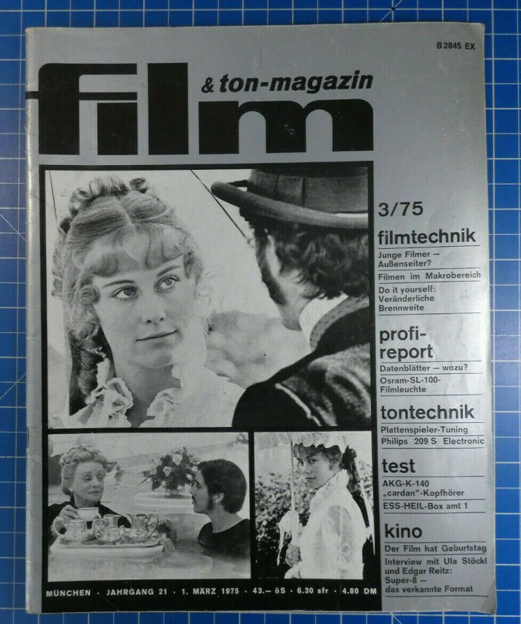 FILM UND TON-MAGAZIN magazine side cover  March 1975