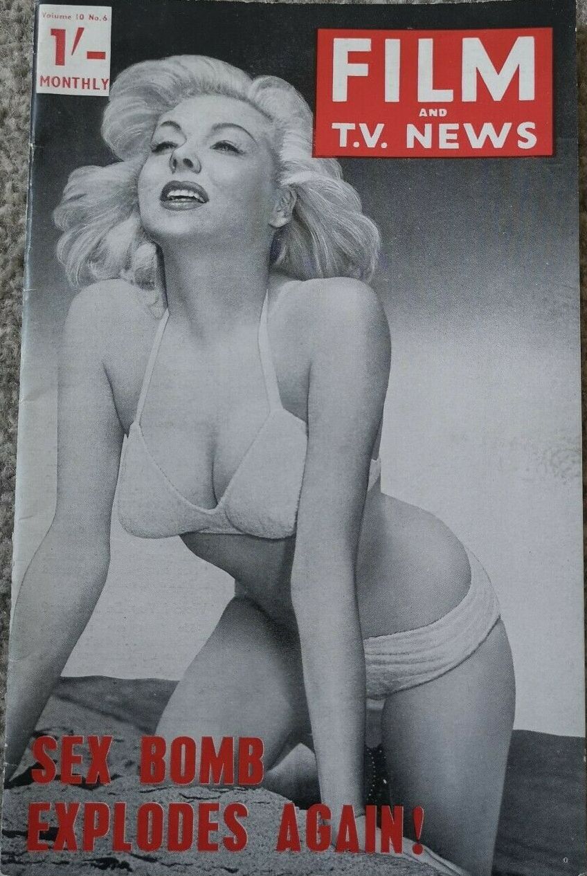 FILM AND TV NEWS magazine side cover  Vol 10 # 6   