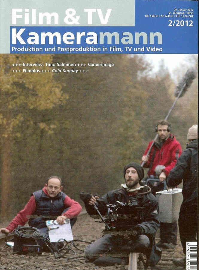 FILM TV KAMERAMANN magazine side cover Issue 2  February 2012