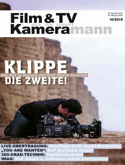 FILM TV KAMERAMANN magazine side cover Issue 10 October 2016