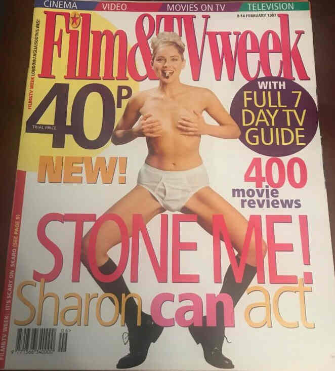 FILM AND TV WEEK magazine side cover 8 February 1997