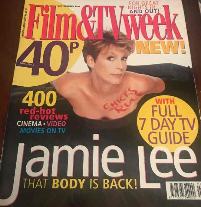 FILM AND TV WEEK magazine side cover 15 February 1997