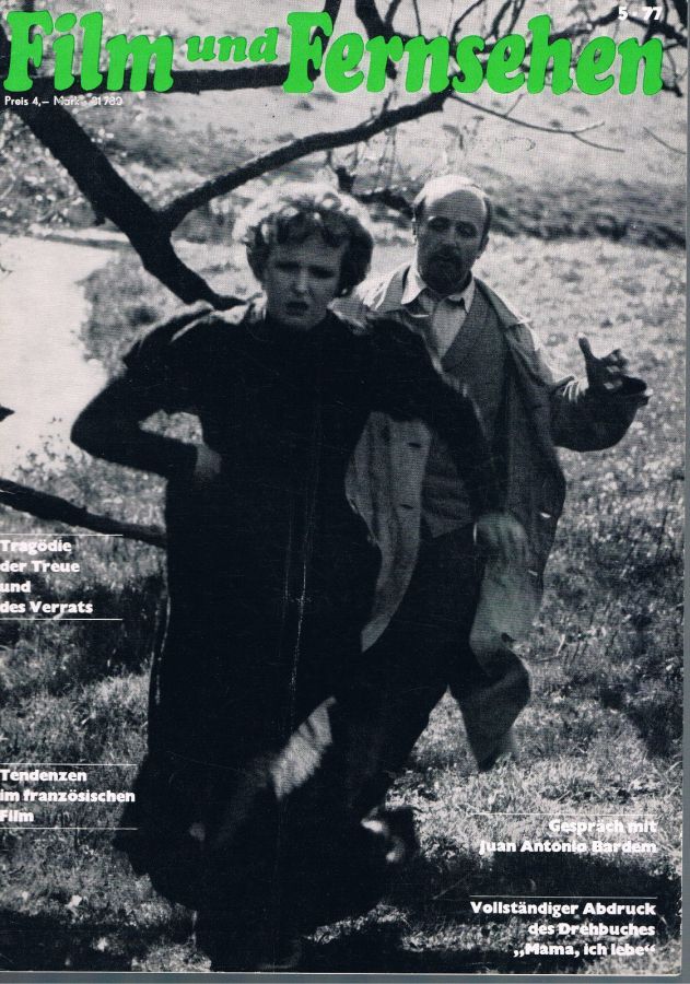 FILM UND FERNSEHEN magazine side cover Issue 5   1977