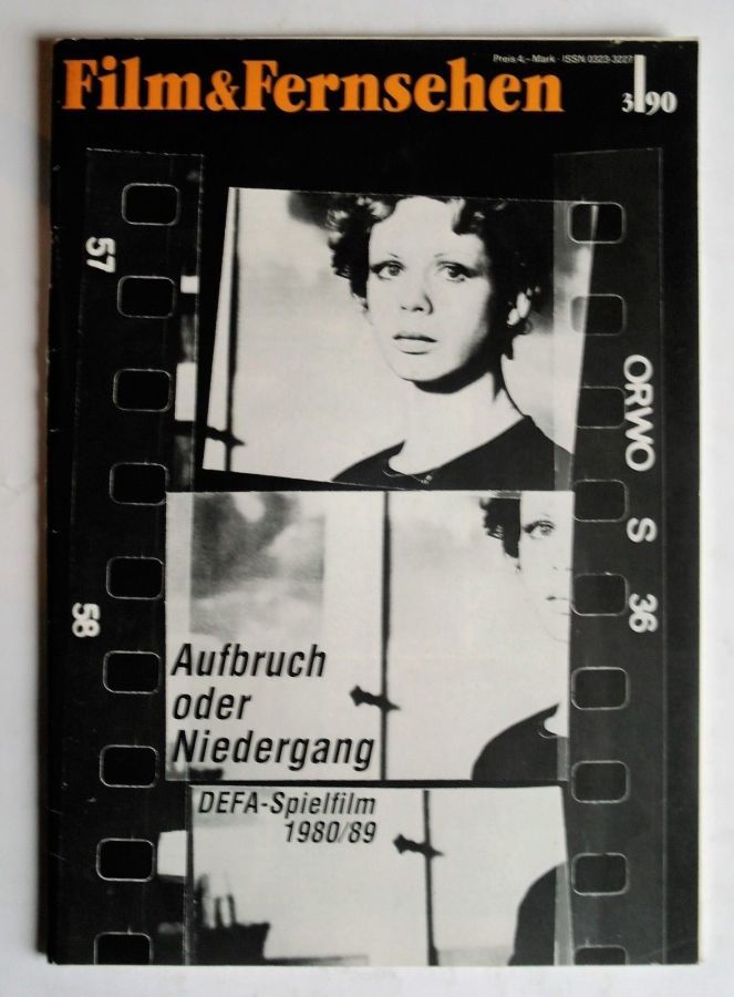 FILM UND FERNSEHEN magazine side cover Issue 3   1990