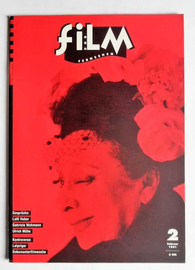 FILM UND FERNSEHEN magazine side cover Issue 2   1991