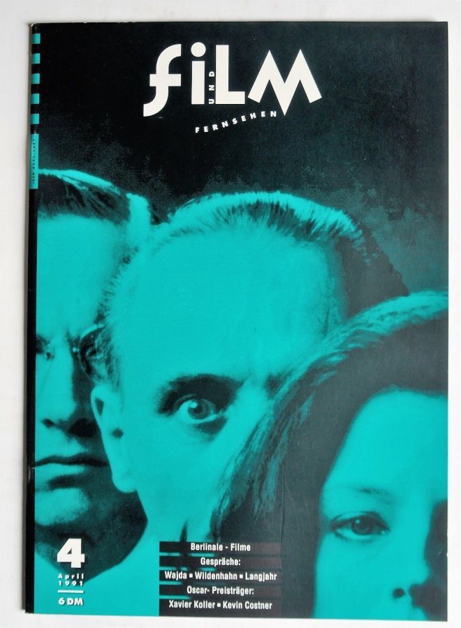 FILM UND FERNSEHEN magazine side cover Issue 4   1991