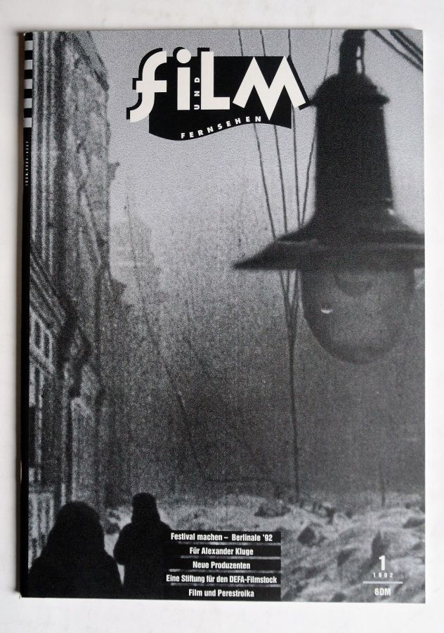 FILM UND FERNSEHEN magazine side cover Issue 1   1992