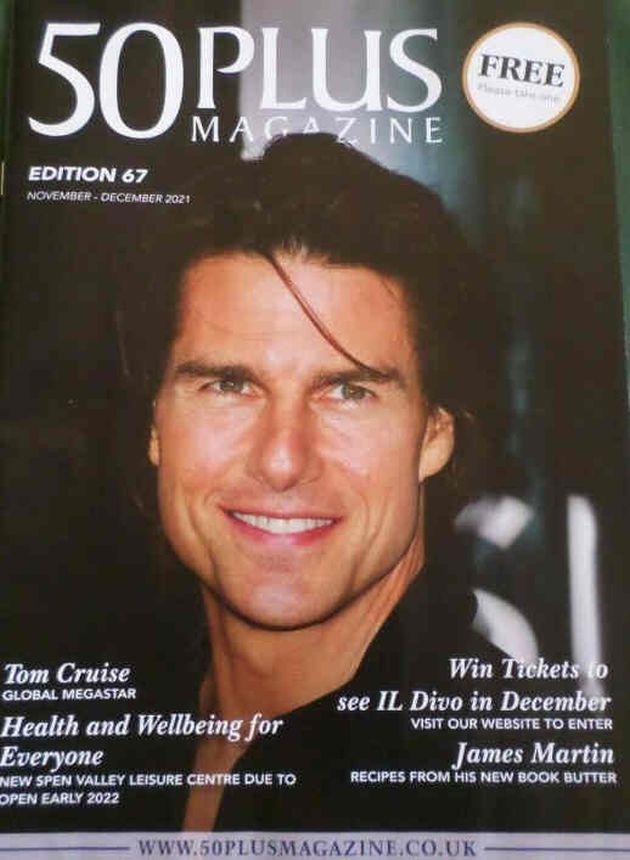 50 PLUS UK magazine side cover Issue 67  November/December 2021