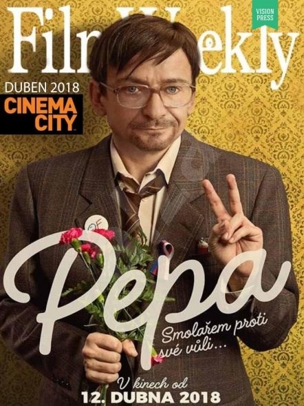 FILM WEEKLY (CZ) magazine side cover  April 2018