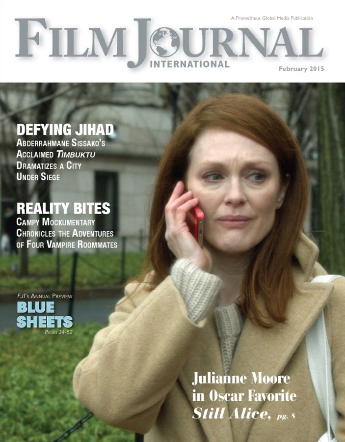 FILM JOURNAL INTERNATIONAL magazine side cover February 2015