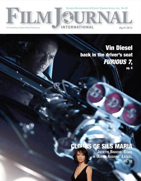 FILM JOURNAL INTERNATIONAL magazine side cover April 2015