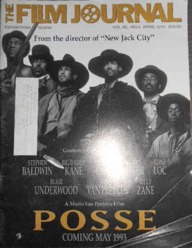 FILM JOURNAL INTERNATIONAL magazine side cover April 1993