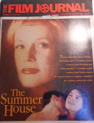 FILM JOURNAL INTERNATIONAL magazine side cover October-November 1993