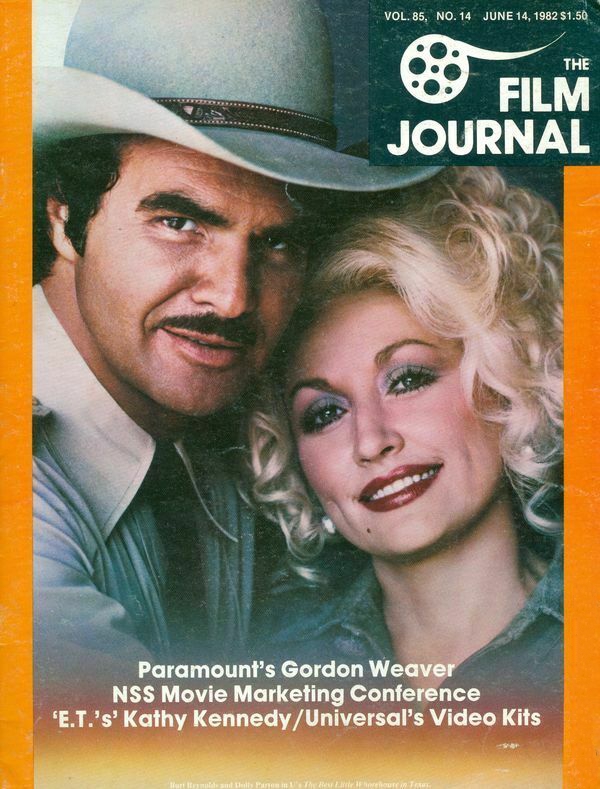 FILM JOURNAL INTERNATIONAL magazine side cover 14 June 1982