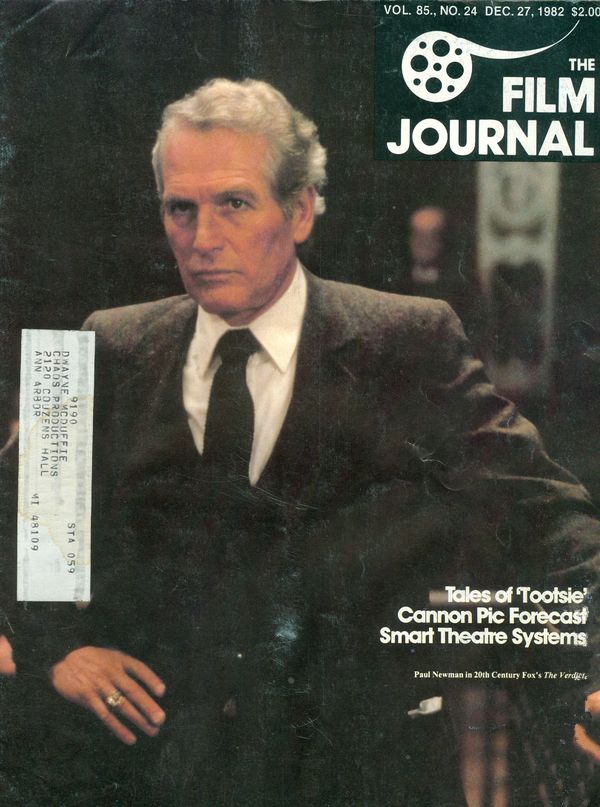 FILM JOURNAL INTERNATIONAL magazine side cover 27 December 1982