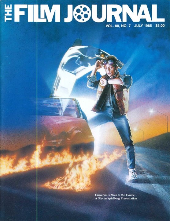 FILM JOURNAL INTERNATIONAL magazine side cover  Vol 88 No 7 July 1985