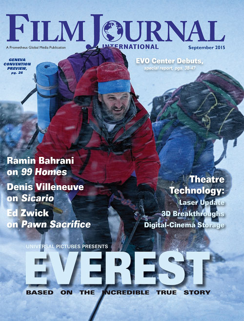 FILM JOURNAL INTERNATIONAL magazine side cover September 2015
