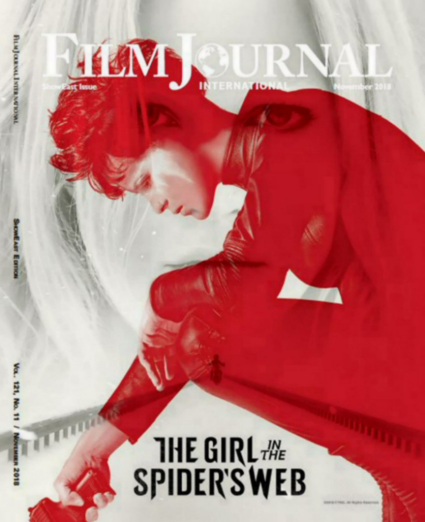 FILM JOURNAL INTERNATIONAL magazine side cover  November 2018