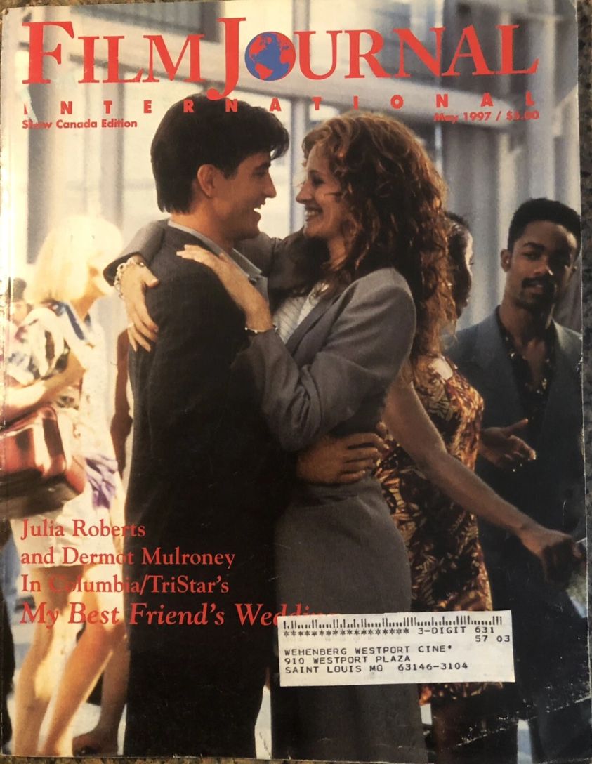 FILM JOURNAL INTERNATIONAL magazine side cover  May 1997