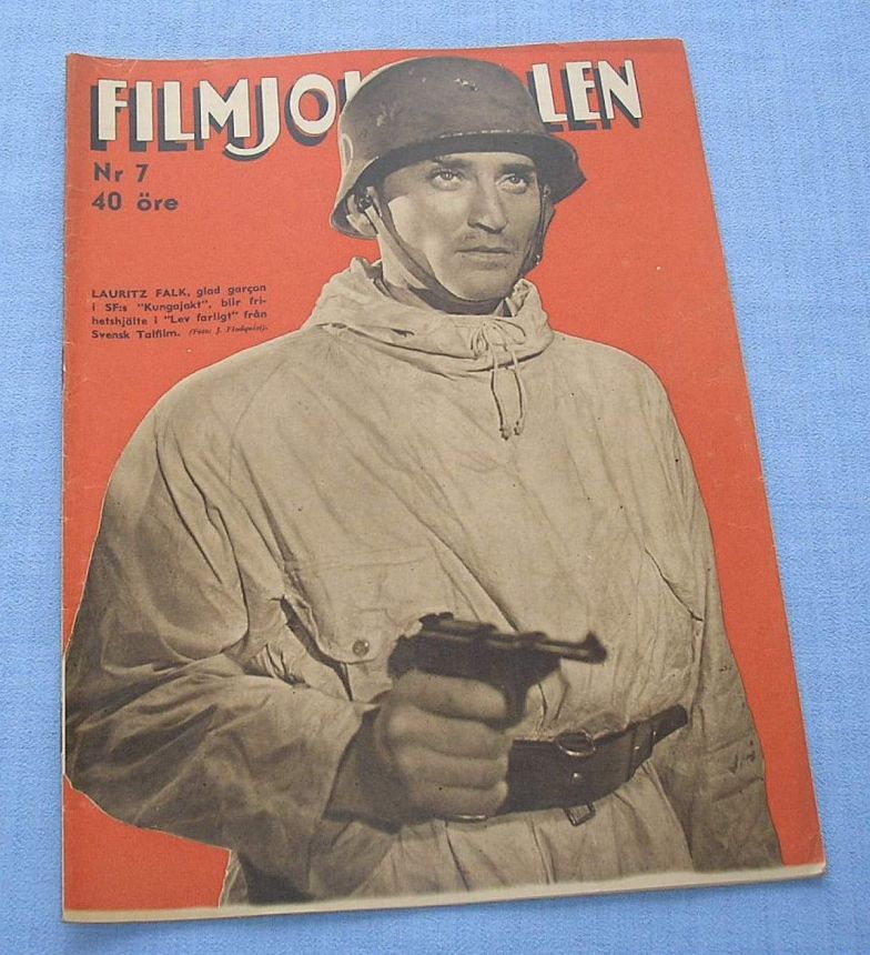 FILMJOURNALEN magazine side cover Issue 7   1944