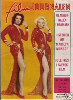 FILMJOURNALEN magazine side cover Issue 12 22 March 1953