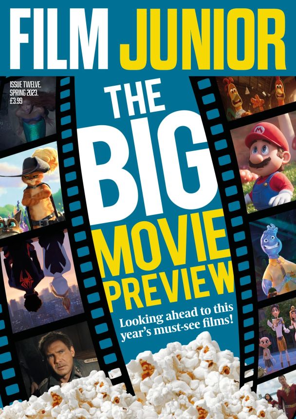 FILM STORIES JUNIOR magazine side cover Issue 12 Spring 2023