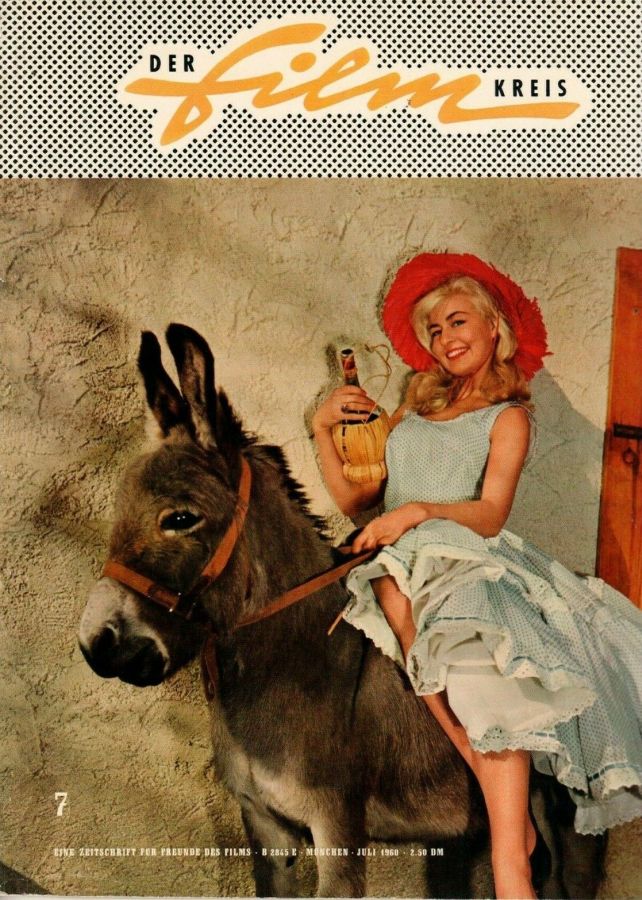 FILM KREIS | DER magazine side cover  July 1960