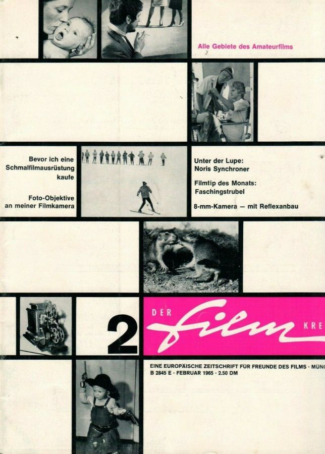 FILM KREIS | DER magazine side cover  February 1965