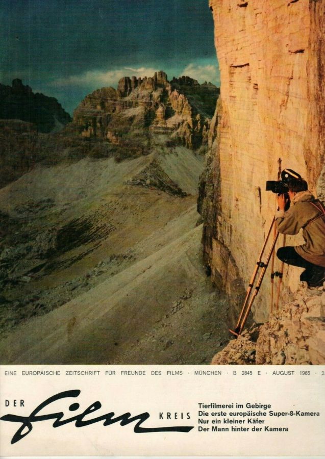 FILM KREIS | DER magazine side cover  August 1965