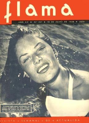 FLAMA magazine side cover 18 July 1958