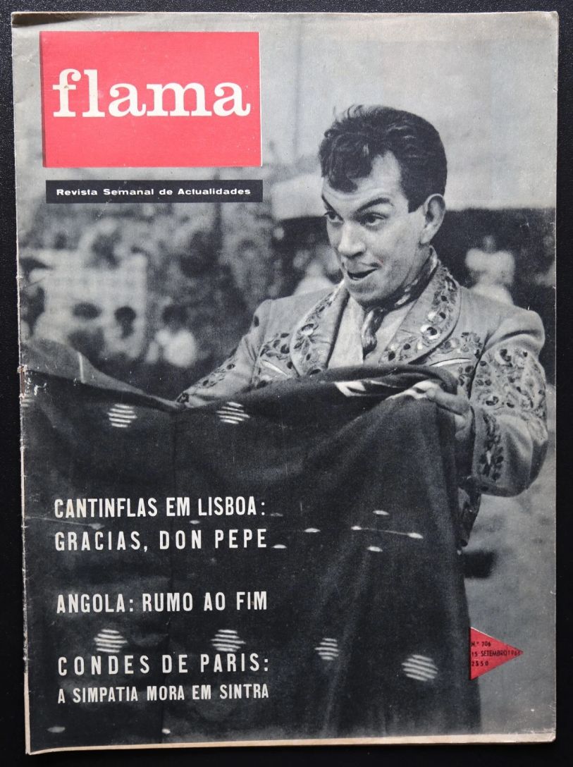 FLAMA magazine side cover Issue 706 15 September 1961